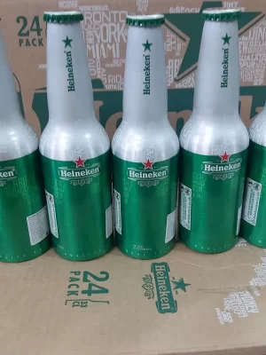 Heineken Beer Premium Lager 24x 330ml Aluminum Bottles for sale