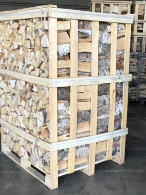 Kiln Dried Birch Firewood Crate
